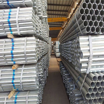 25mm Welded Gi Galvanized Steel Pipe Tube 6 Meter Scaffolding