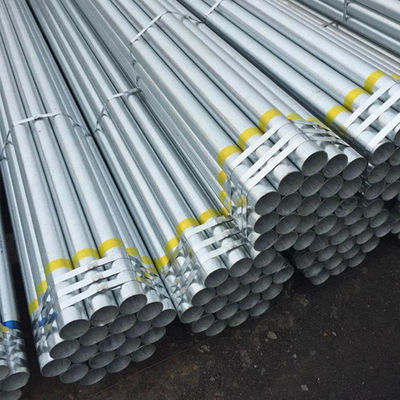 25mm Welded Gi Galvanized Steel Pipe Tube 6 Meter Scaffolding