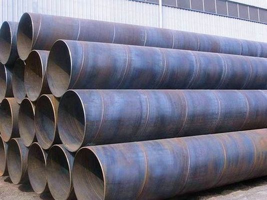 API 5L SSAW 3PE Spiral Welded Steel Pipes Anti Corrosion For Oil And Gas