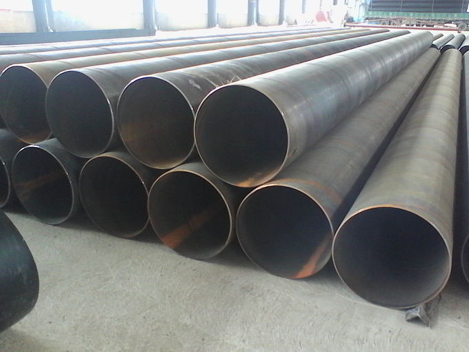 ERW soldou o tubo de aço do tubo A36 Q235 LSAW SSAW da tubulação de aço carbono para a construção 1