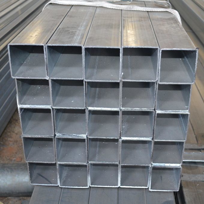 O fabricante 700*700 galvanizou a tubulação de aço do tubo de aço retangular do quadrado para a estufa 0