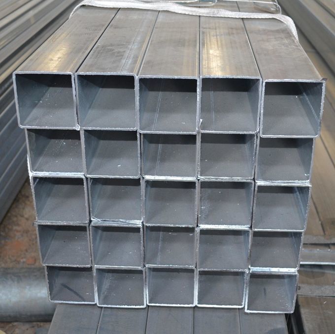 O fabricante 700*700 galvanizou a tubulação de aço do tubo de aço retangular do quadrado para a estufa 0