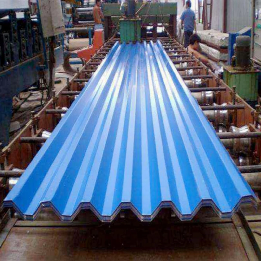 Prepainted/cor revestiu/galvanizado/zinco revestido/Galvalume/folha ondulada/telhado/de alumínio/laminado/rolo/aço/Sheet/PPGL/PPGI/Gl/Al/Gi/Coil