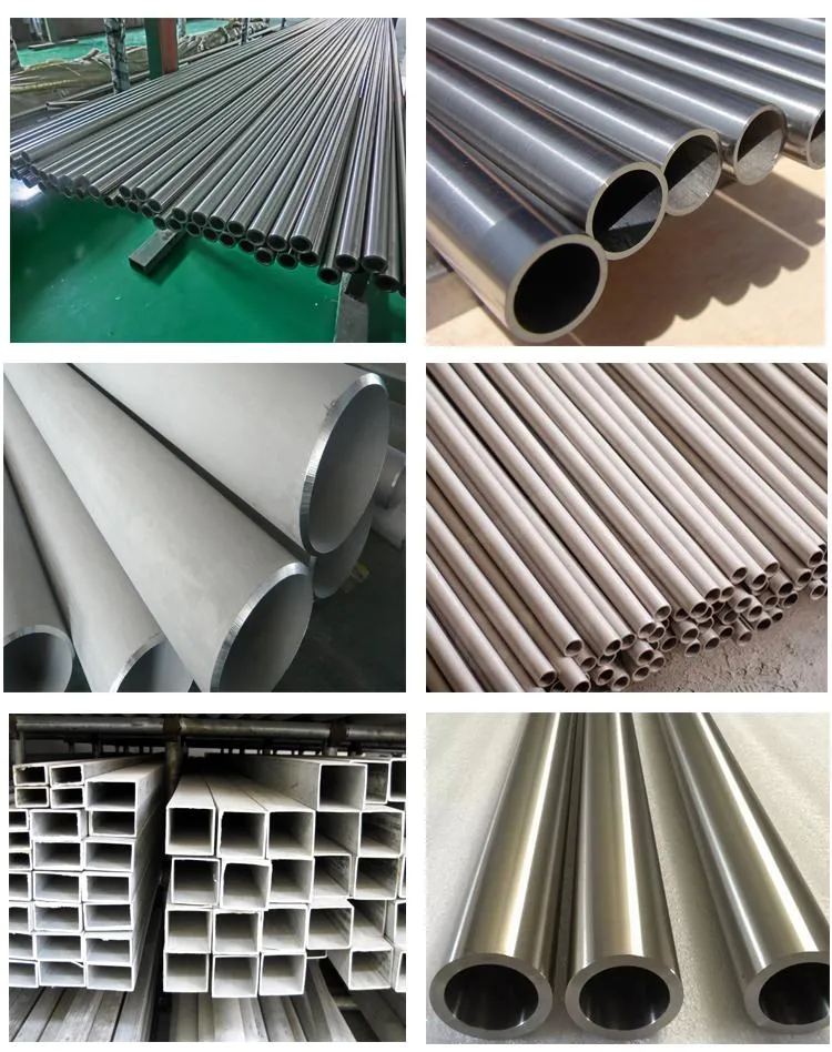 Tubulação sem emenda de aço inoxidável AISI 201 de ASTM 202 301 304 1,4301 316 430 tubulação sem emenda de 304L 316L Ss